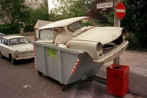 Easy to drive, easy to maintain, easy to junk! The Shabby Trabby!